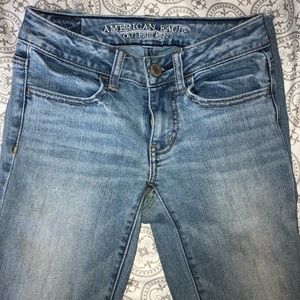 American Eagle Raw Hemmed Jeans